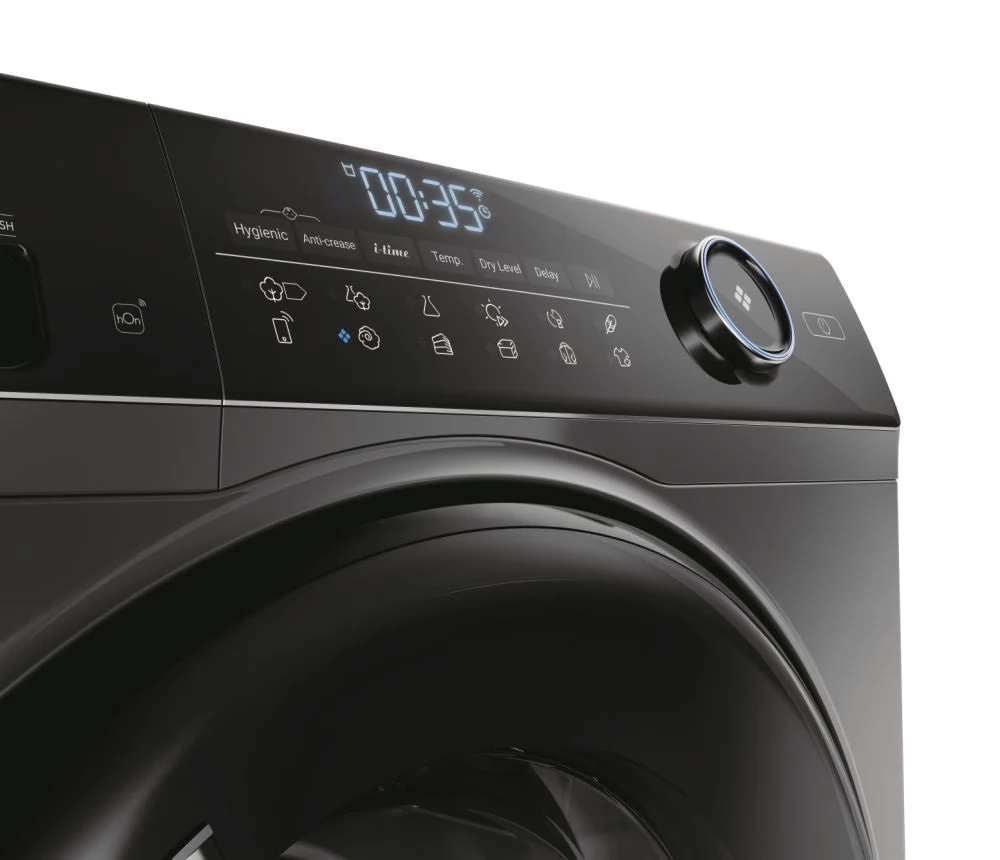 HAIER HD80-A3959R-S Szárítógép hőszivattyús 8kg A+++ antracit