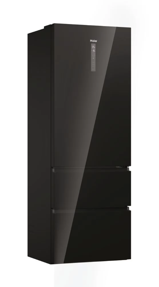 HAIER HTW7720DNGB Series 7 Kombi Hűtőszekrény 483L D Fekete