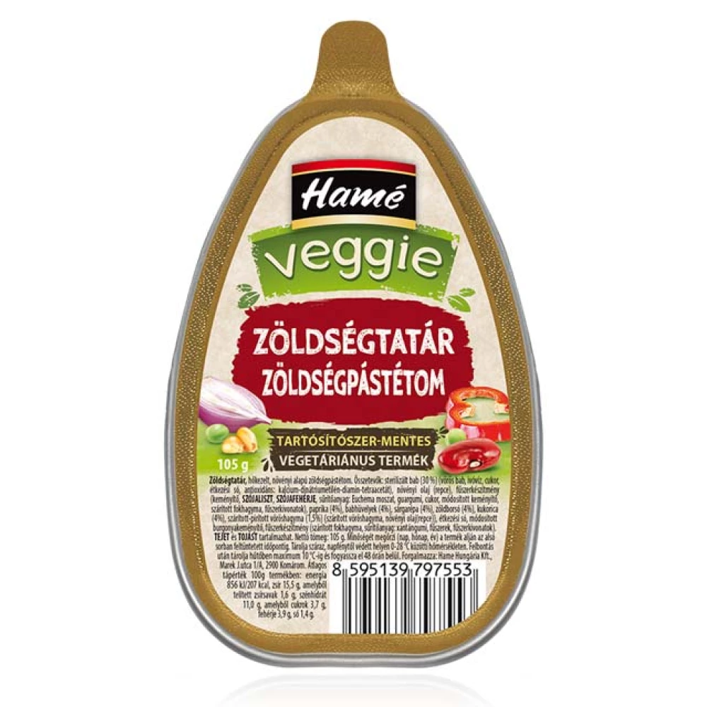Hamé veggie zöldségtatár pástétom 105 g
