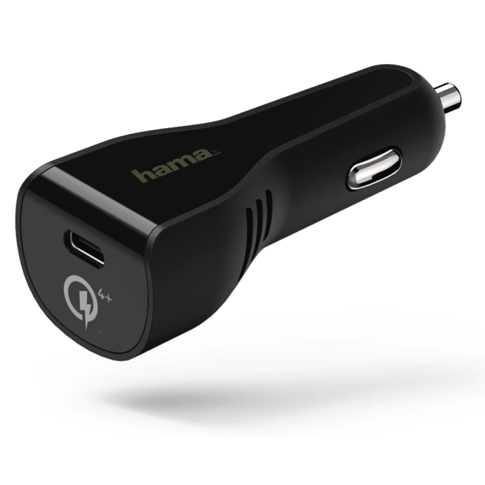 HAMA 178274 Autós töltő QC 4.0 USB-C fekete