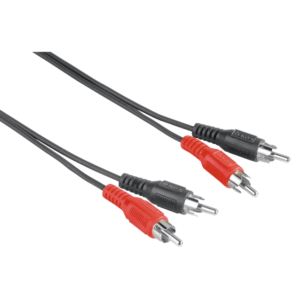 HAMA RCA Összekötő Fekete 5m 205087