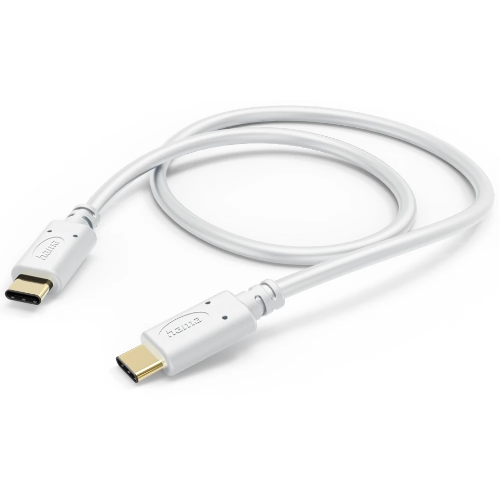 HAMA USB 2.0 Type C Összekötő Fehér 1.5m 201592