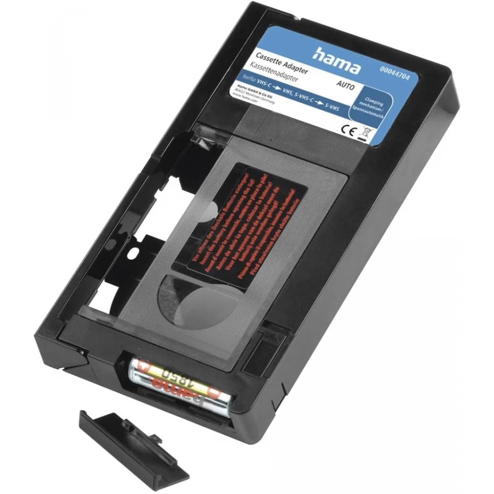 HAMA VHS C Adapter kazetta VHS-C/S-VHS-C kazettákhoz