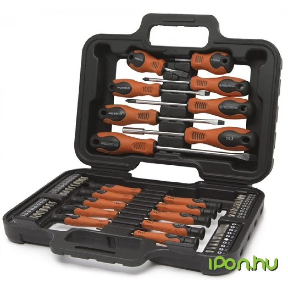HANDY 58 darabos csavarhúzó készlet táskában (10742)