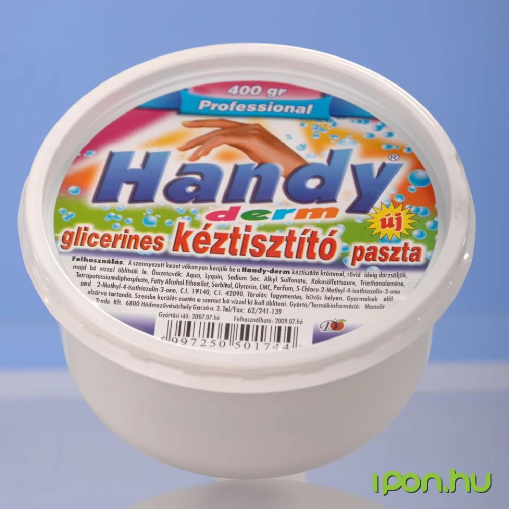 Handy Derm Glicerines kéztisztító krém 400 g