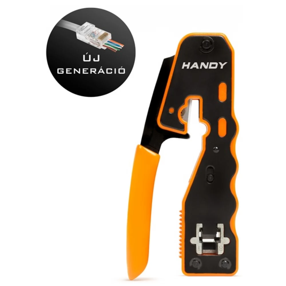 HANDY Krimpelő- blankoló- vágófogó - (8P)