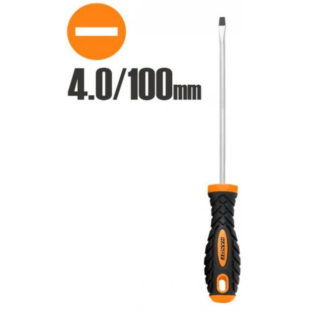 HANDY Lapos csavarhúzó (10513) 4.0 100mm