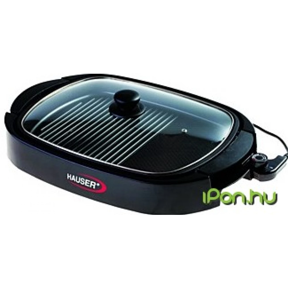 HAUSER GR-150 grillsütő 1500 W fekete