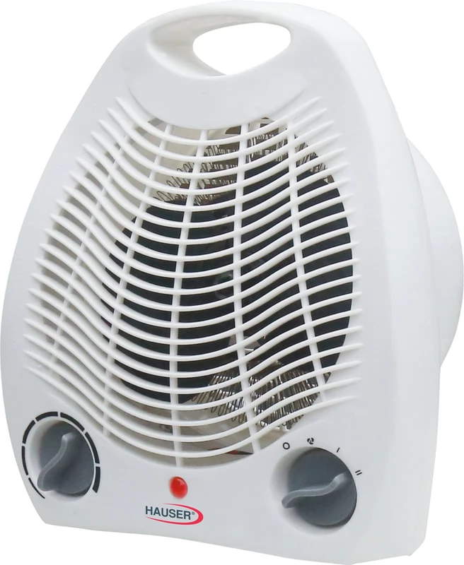 HAUSER H-2000 Fűtőventilátor 1000/2000W Fehér