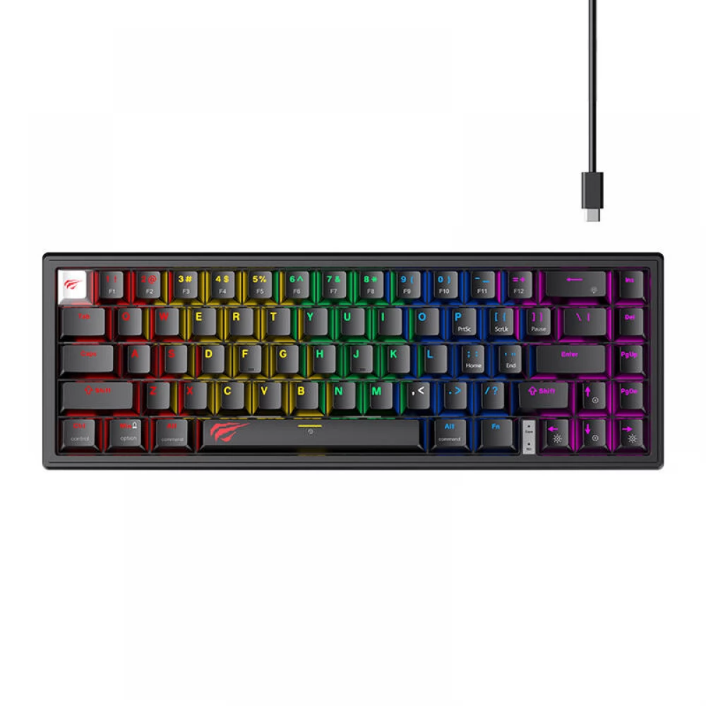 HAVIT KB874L US Angol fekete