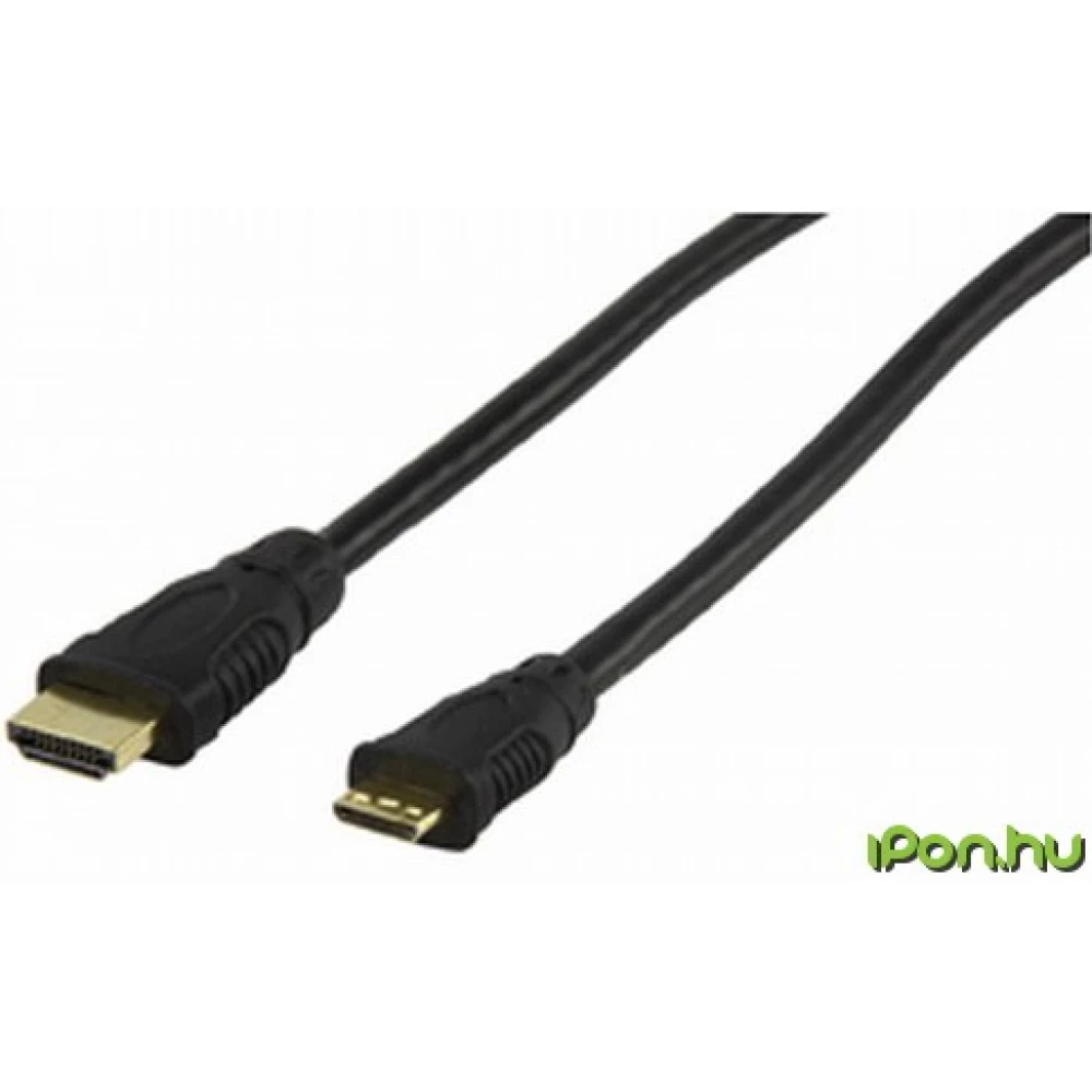 HDMI Mini HDMI Átalakító Fekete 3m KKTMHMH03
