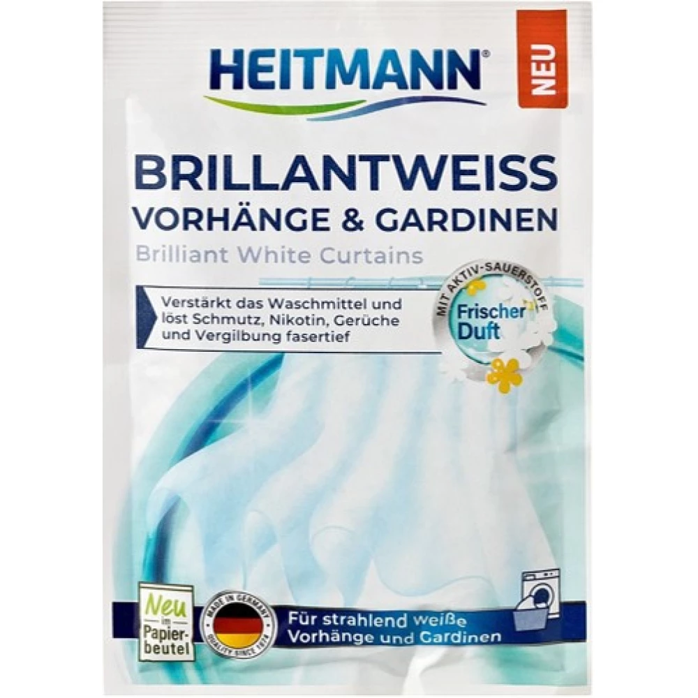 HEITMANN függönyfehérítő mosóadalék 50 g