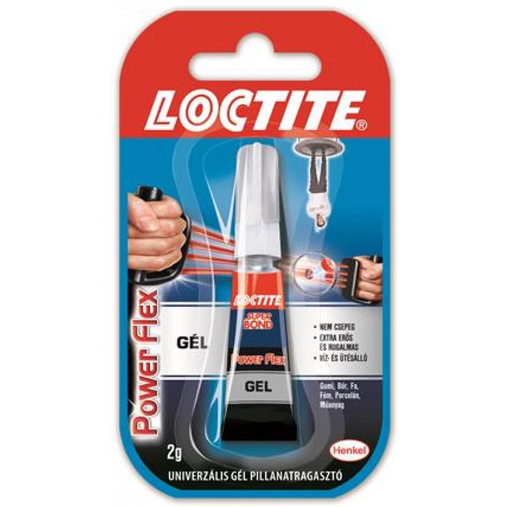 HENKEL Pillanatragasztó gél 2 g Loctite Super Bond