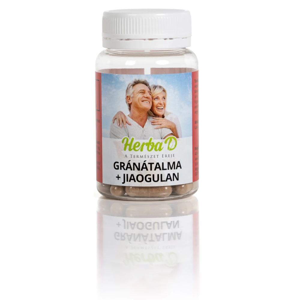 Herba-D gránátalma+jiaogulan kapszula 30 db