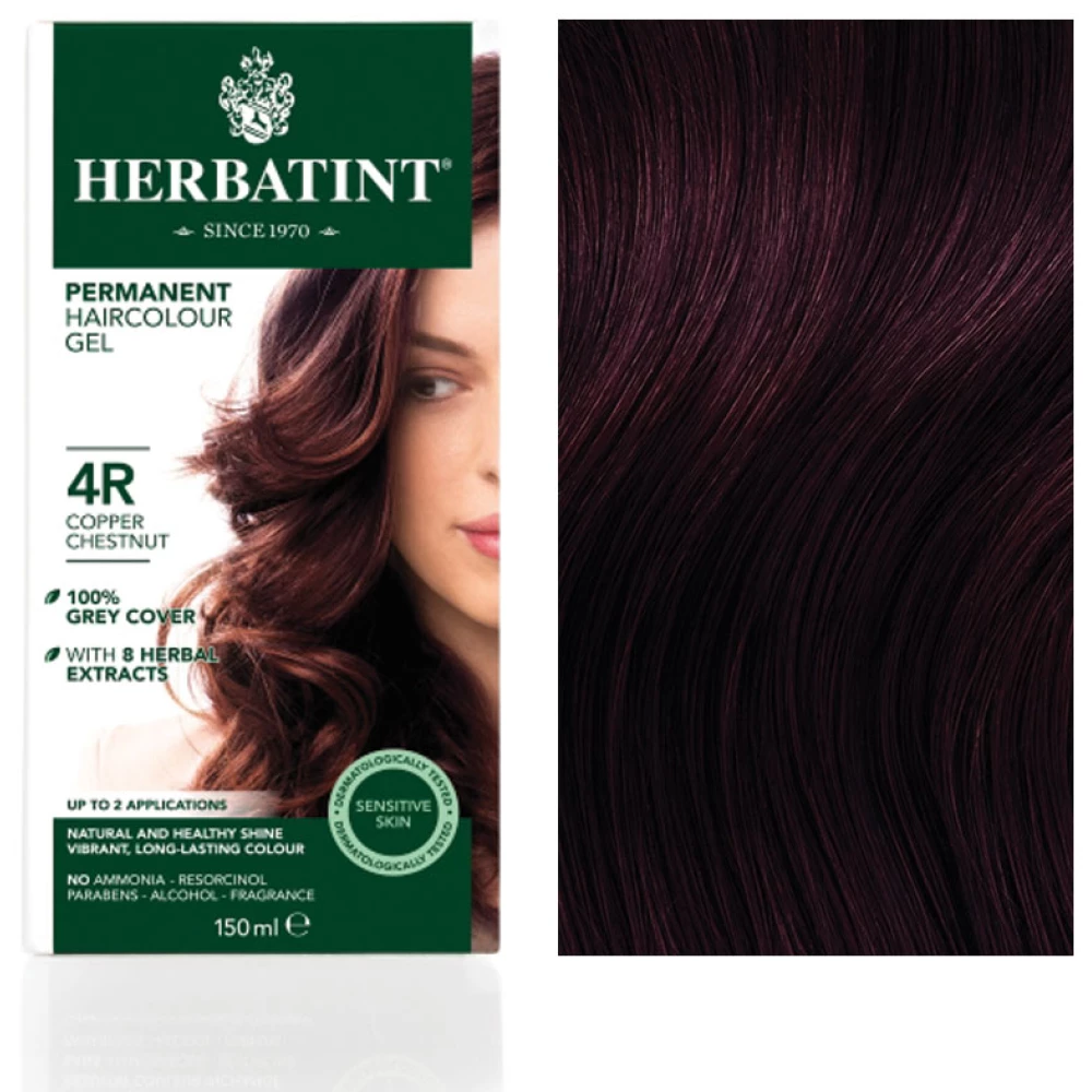 Herbatint 4r réz gesztenye hajfesték 135 ml