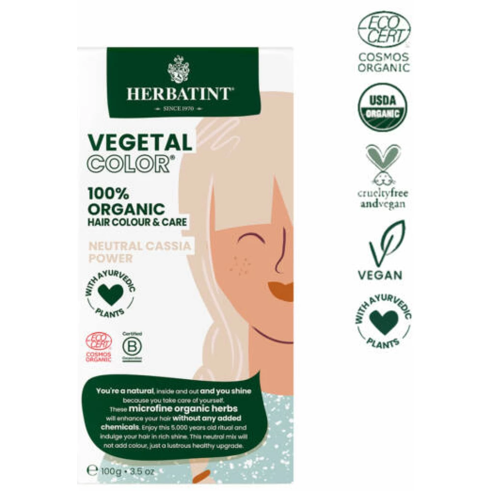 HERBATINT Herbatint vegetal color neutral cassia hajfesték 100 g