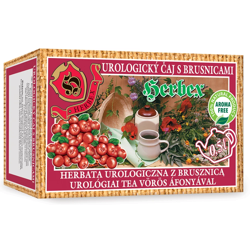 Herbex urológiai tea vörösáfonyával 60 g