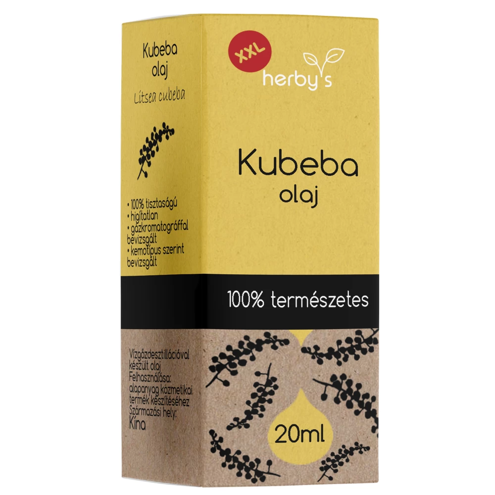 Herbys kubeba xxl illóolaj 20 ml