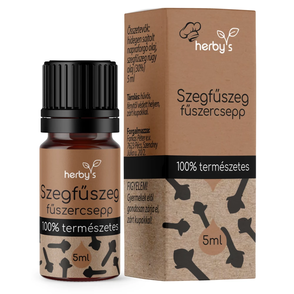 Herbys szegfűszeg fűszercsepp 5 ml