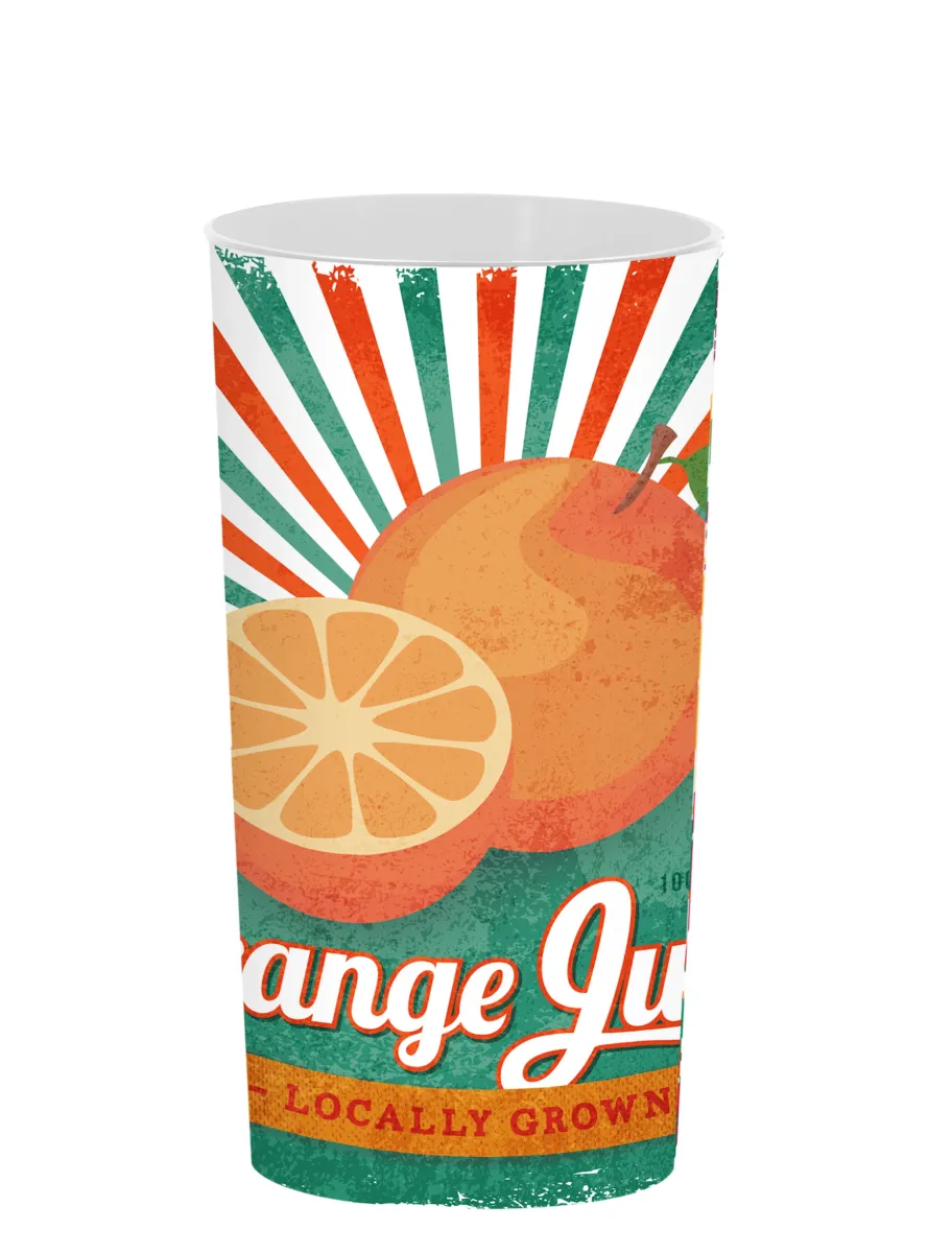 HEREVIN 161918-028 Pohár 470ml Orange Juice mintás