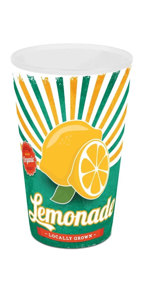 HEREVIN 161946-002 Lemonade mintás pohár 650ml