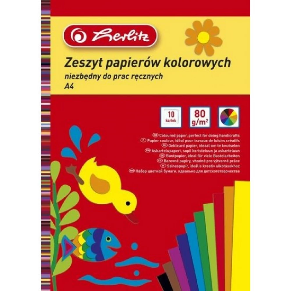 HERLITZ 09560921 20db fényes kivágópapír