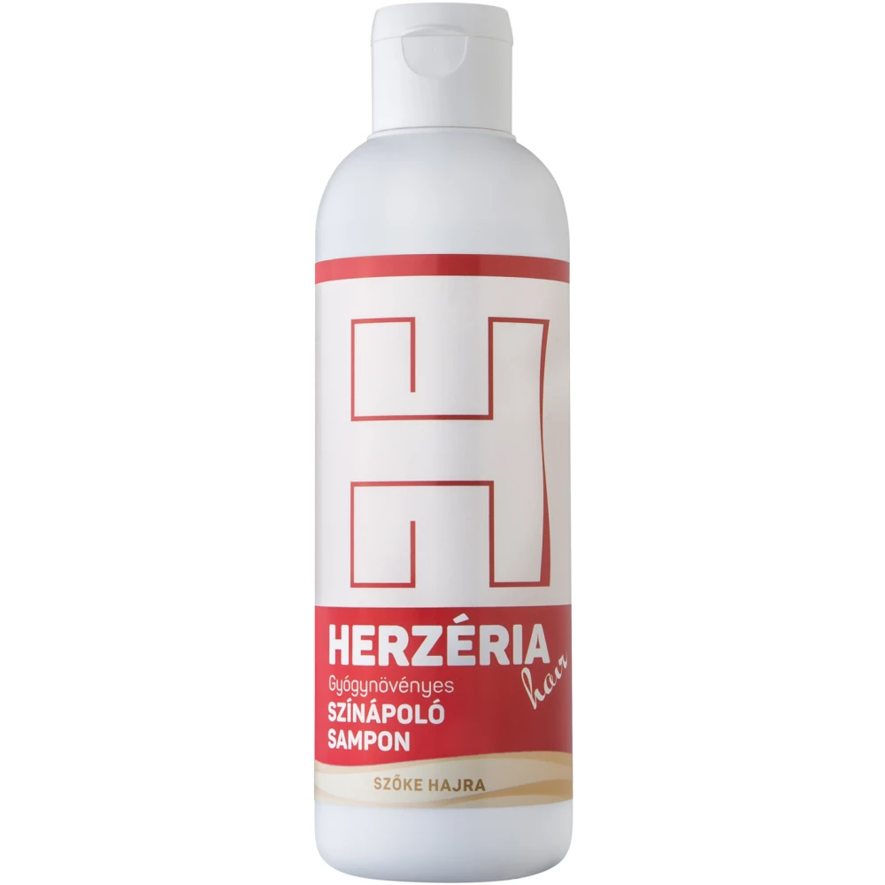HERZÉRIA Herzéria hair gyógynövényes színápoló sampon szőke hajra 200 ml