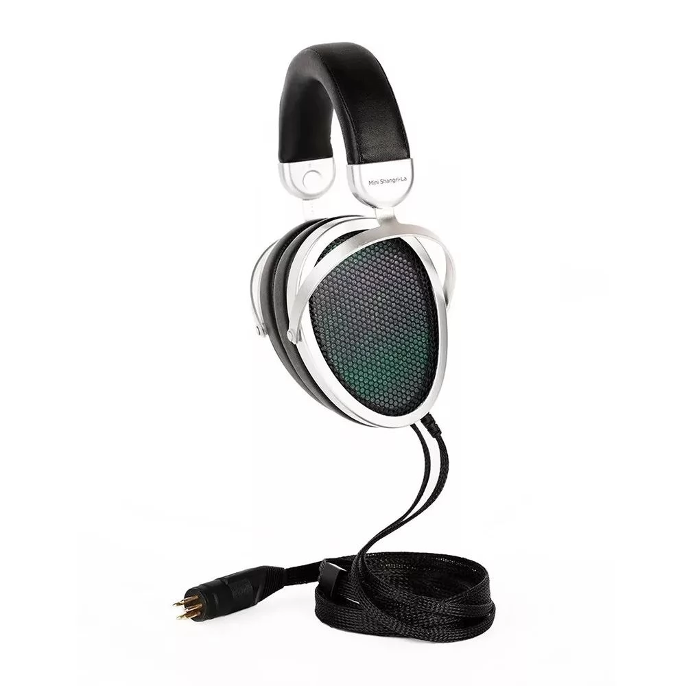 HIFIMAN Mini Shangri-La elektrosztatikus fejhallgató fekete-ezüst