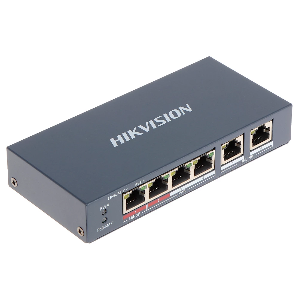 HIKVISION DS-3E0106HP-E PoE switch