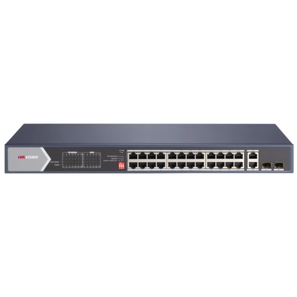 HIKVISION DS-3E0528HP-E 24 portos PoE Switch