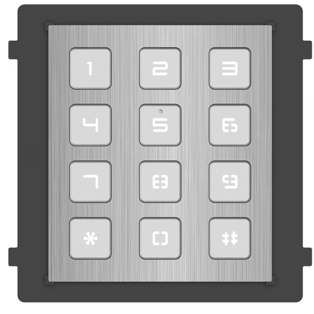 HIKVISION DS-KD-KP/S kaputelefon bővítőmodul - keypad