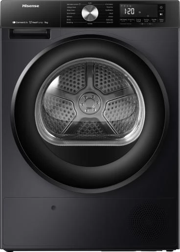 HISENSE DH3S902BB3 Szárítógép elöltöltős 9 kg A+++ fekete
