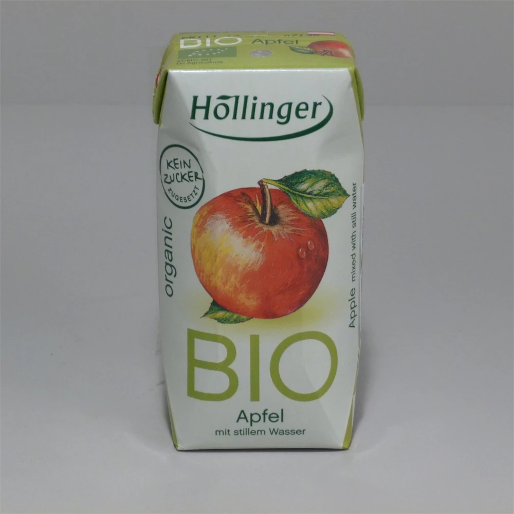 Höllinger bio gyümölcsital alma 200 ml