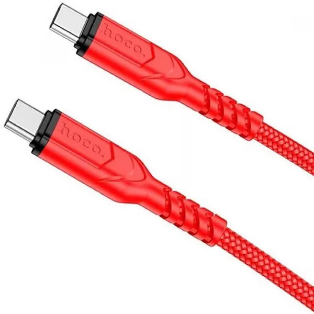 HOCO USB 2.0 Type C Összekötő Piros 1m ---