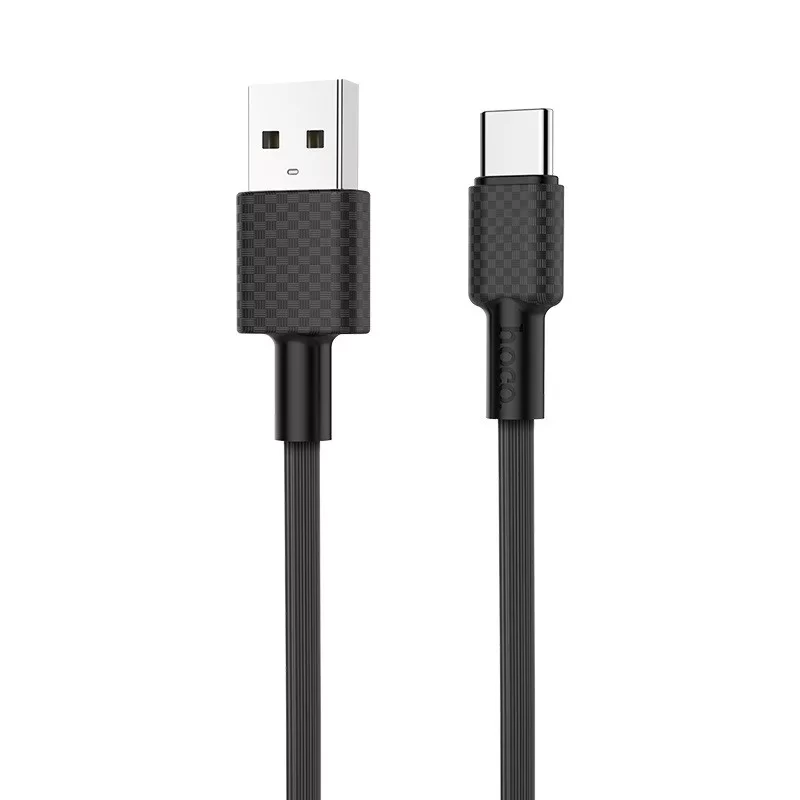 HOCO USB 2.0 Type C Átalakító Fekete 1m ---