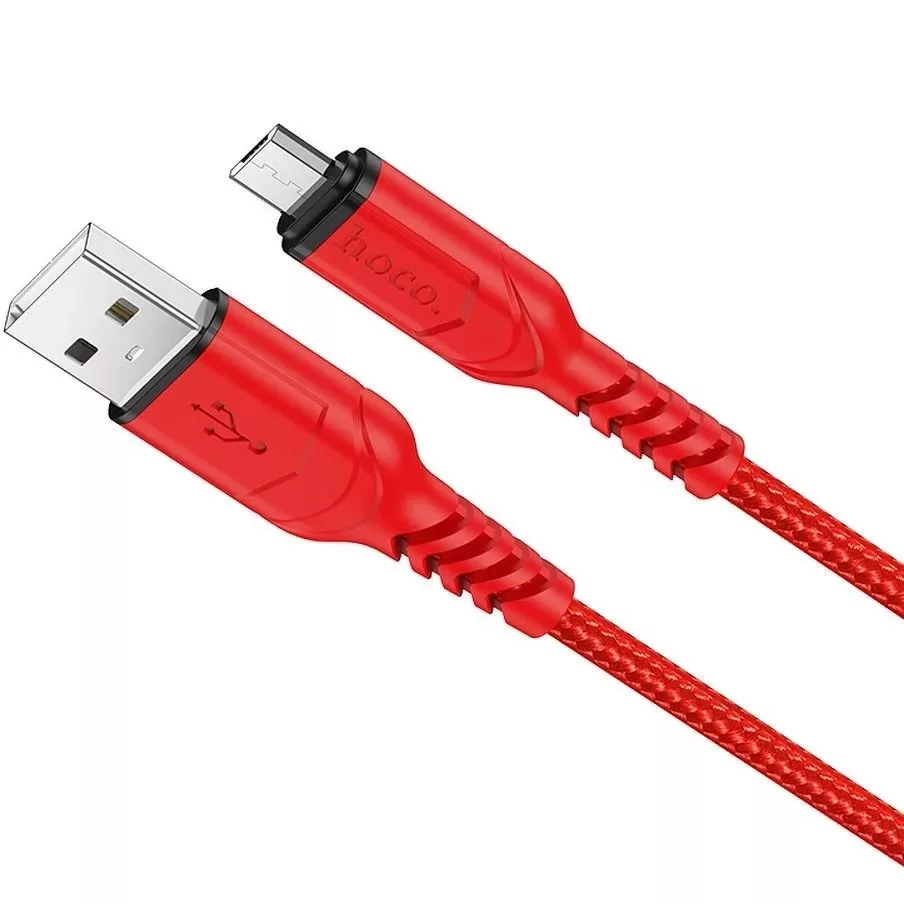 HOCO USB 2.0 Type C Átalakító Piros 1m ---
