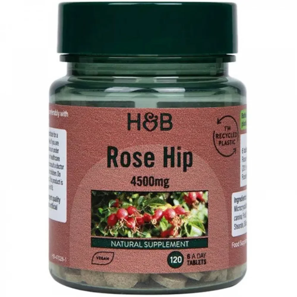 HOLLAND AND BARRETT H&B csipkebogyó tabletta 120 db