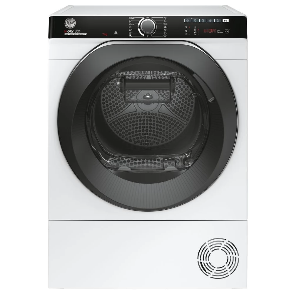 HOOVER NDP4H7A2TCBEX-S Szárítógép elöltöltős 7 kg A++ fehér