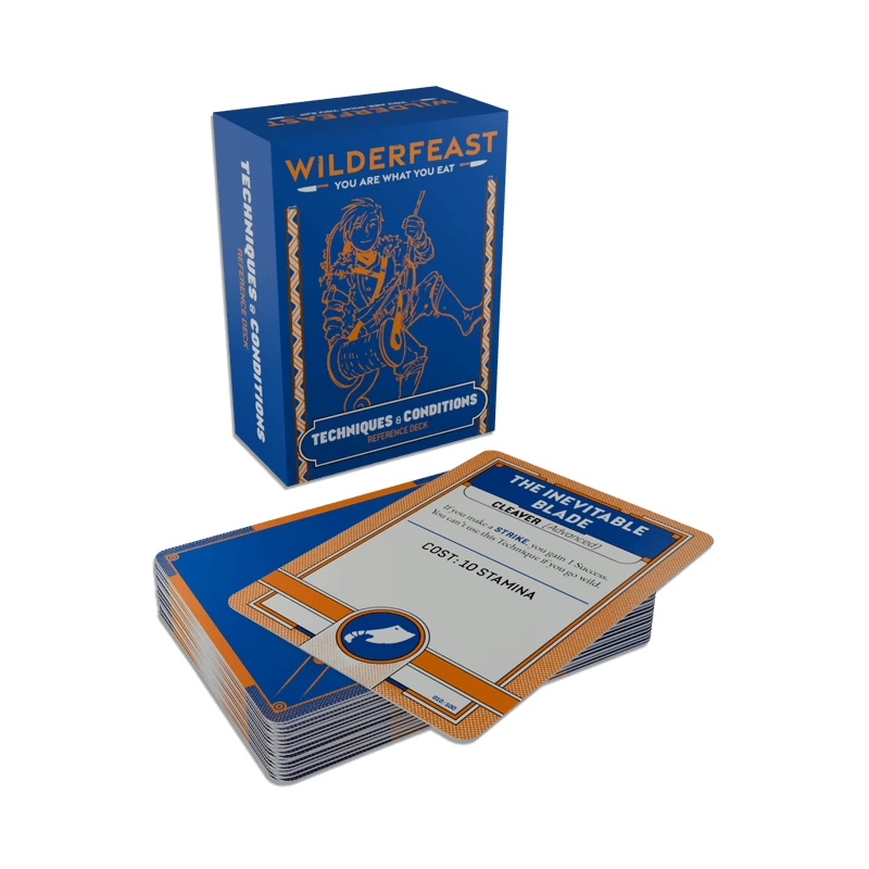 HORRIBLE GUILD Wilderfeast - Techniques and Conditions Reference Deck kártyacsomag