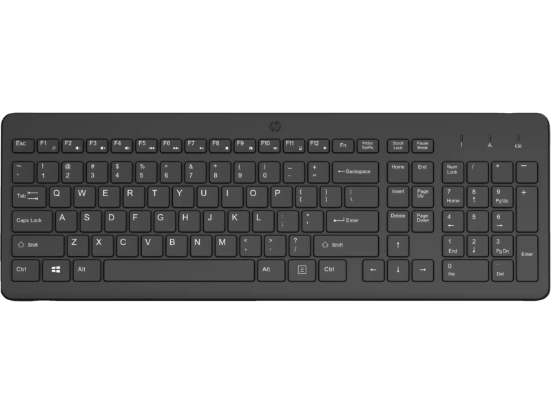 HP 225 vezeték nélküli billentyűzet Magyar fekete