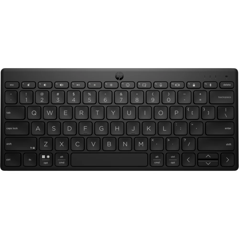 HP 355 kompakt többeszközös Bluetooth-billentyűzet Magyar fekete