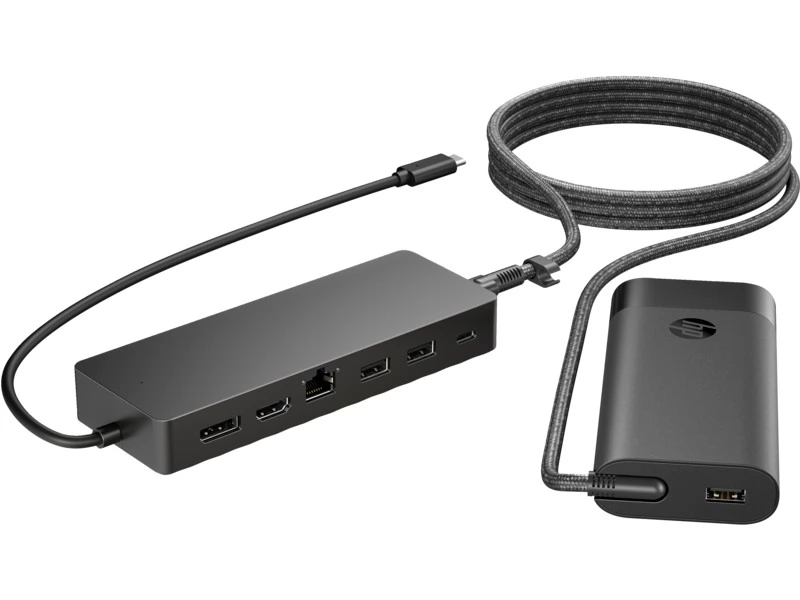 HP Kombinált univerzális USB-C-elosztó és laptoptöltő