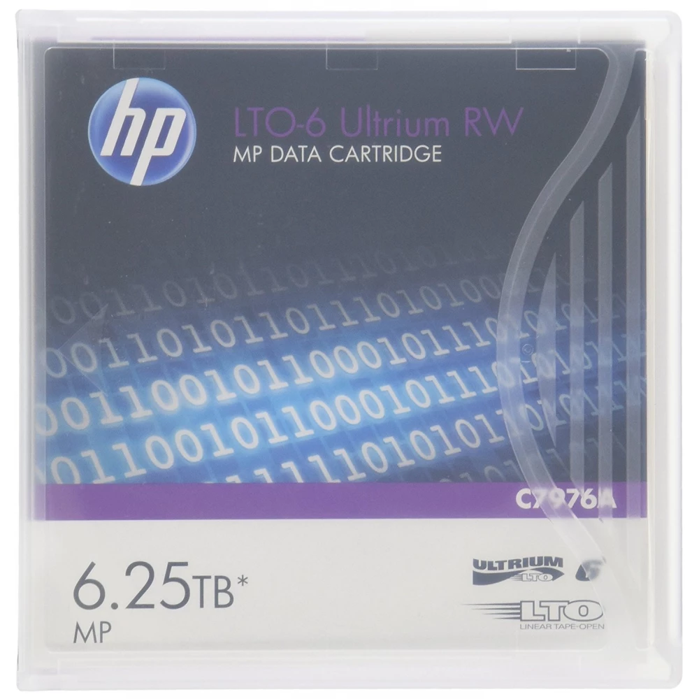 HP LTO-6 Ultrium 6.25TB MP RW Data Cartridge C7976A