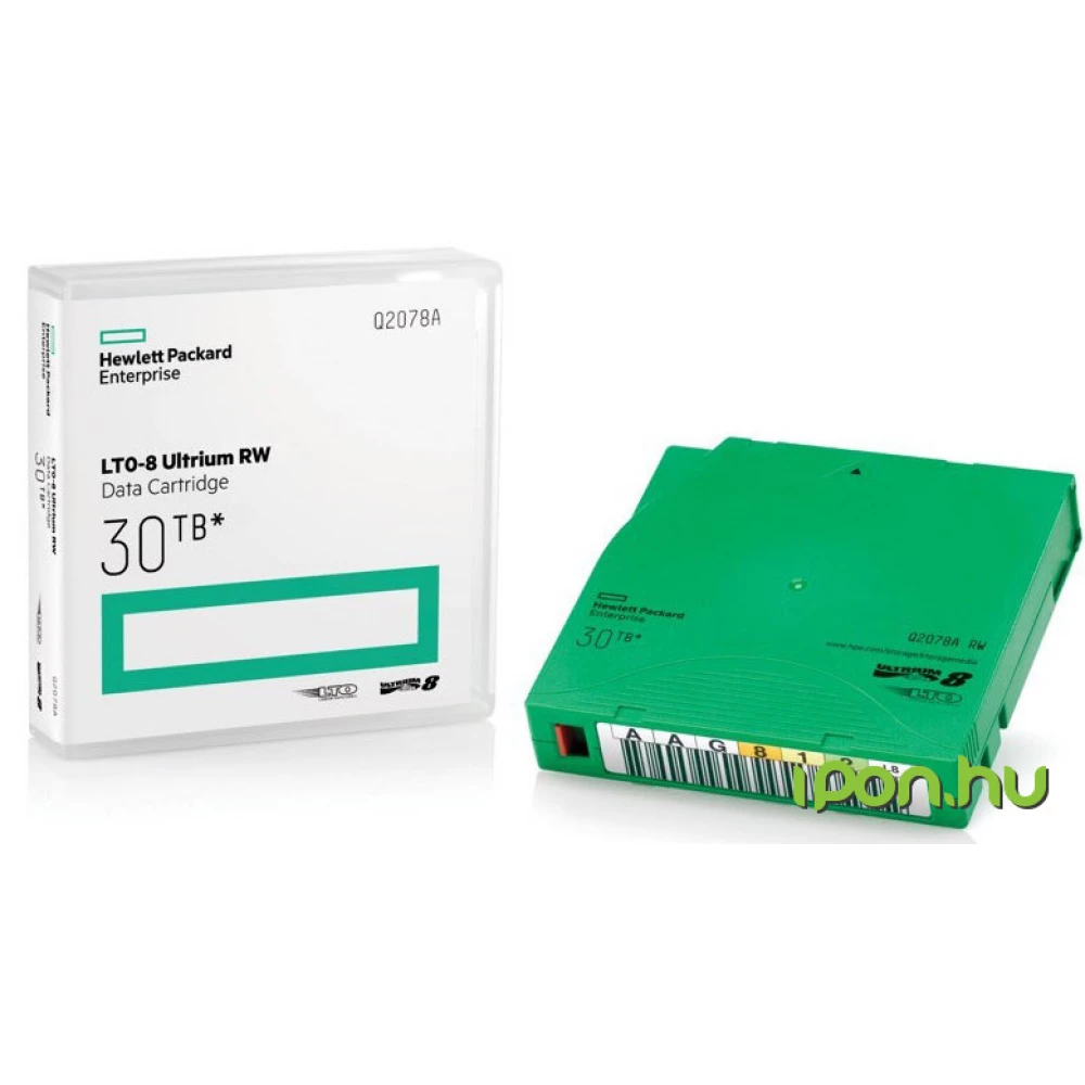 HP LTO-8 Ultrium 30 TB RW Data Cartridge Q2078A