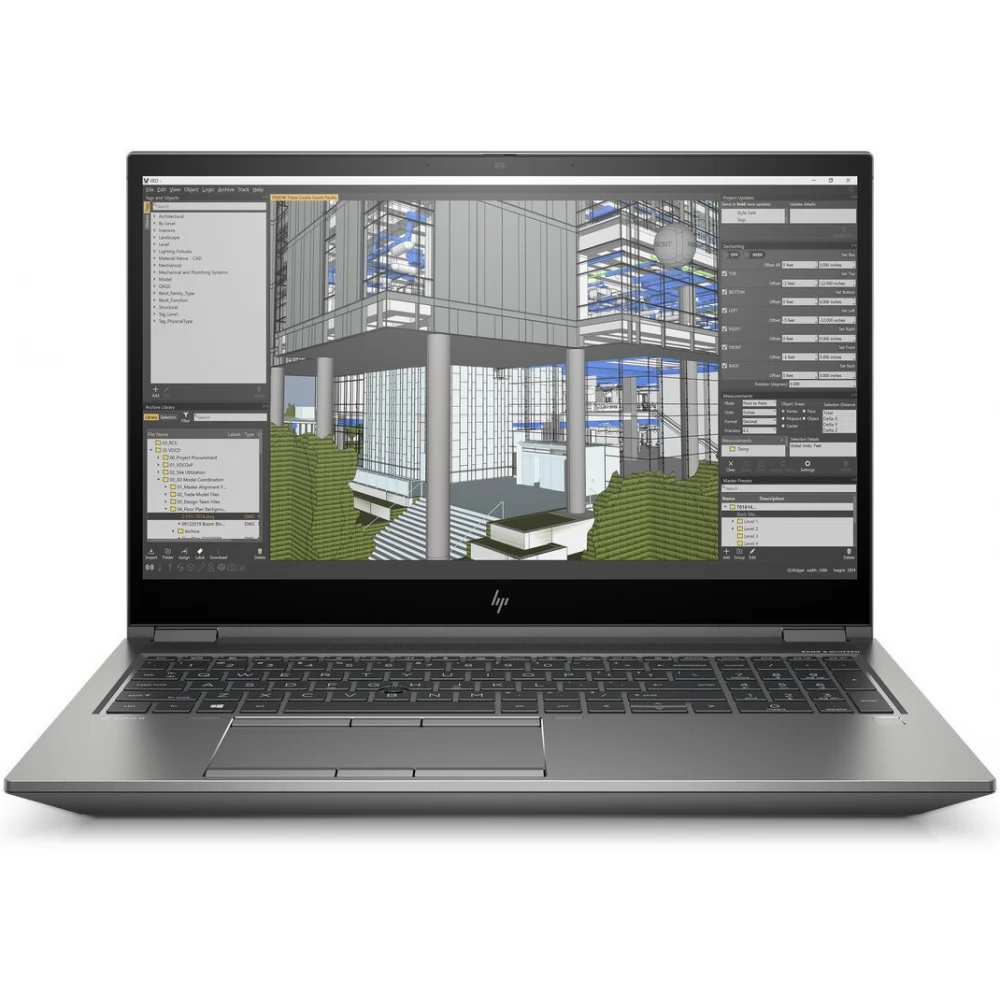 HP Zbook 15 Fury G8 4N4Z7AV2TB Szürke