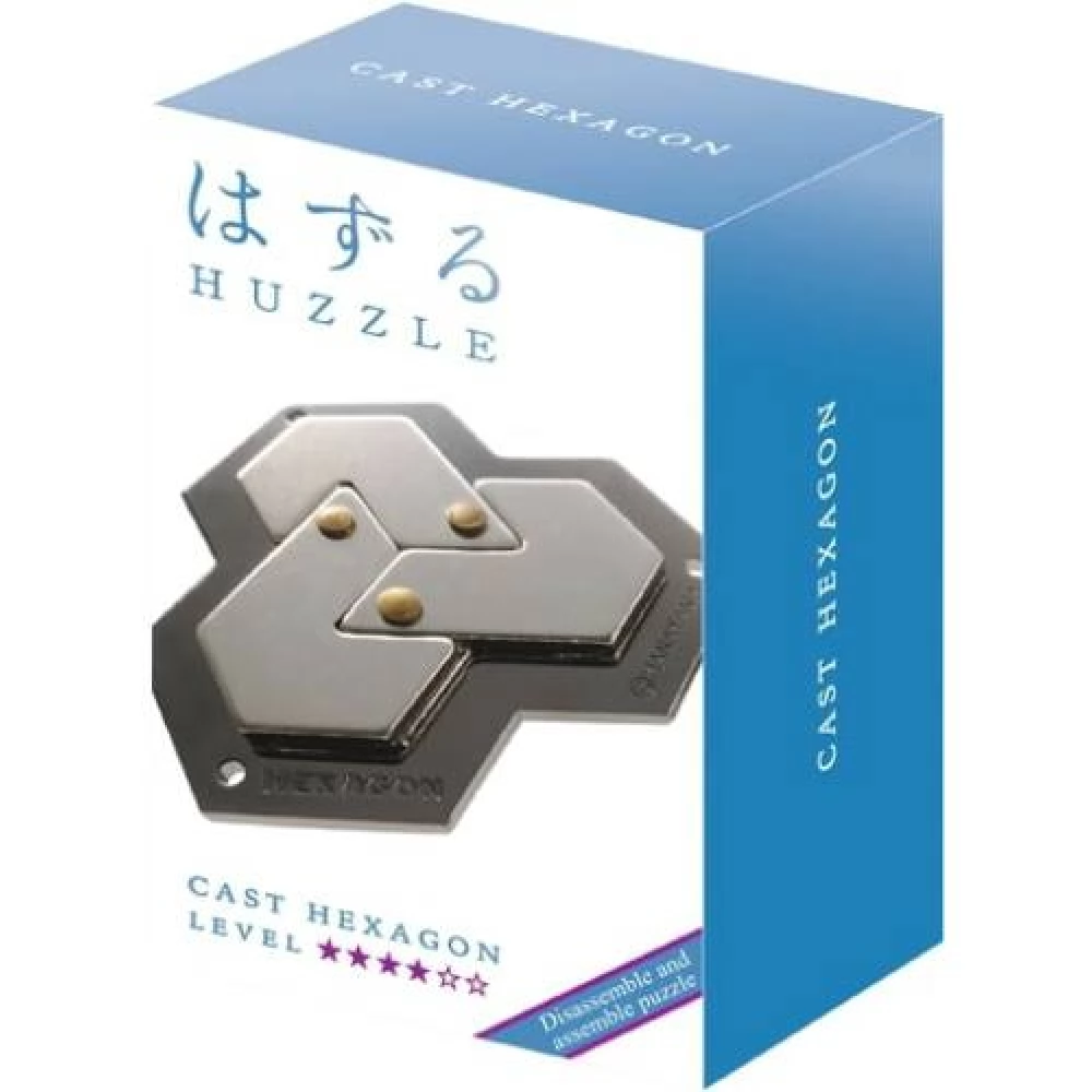 HUZZLE Cast ördöglakat Hexagon