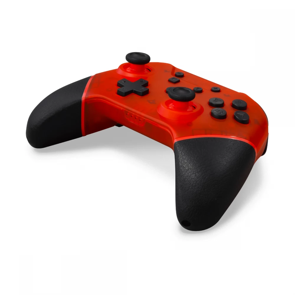 HYPERKIN Armor3 NuChamp Wireless Controller átlátszó vörös SWITCH