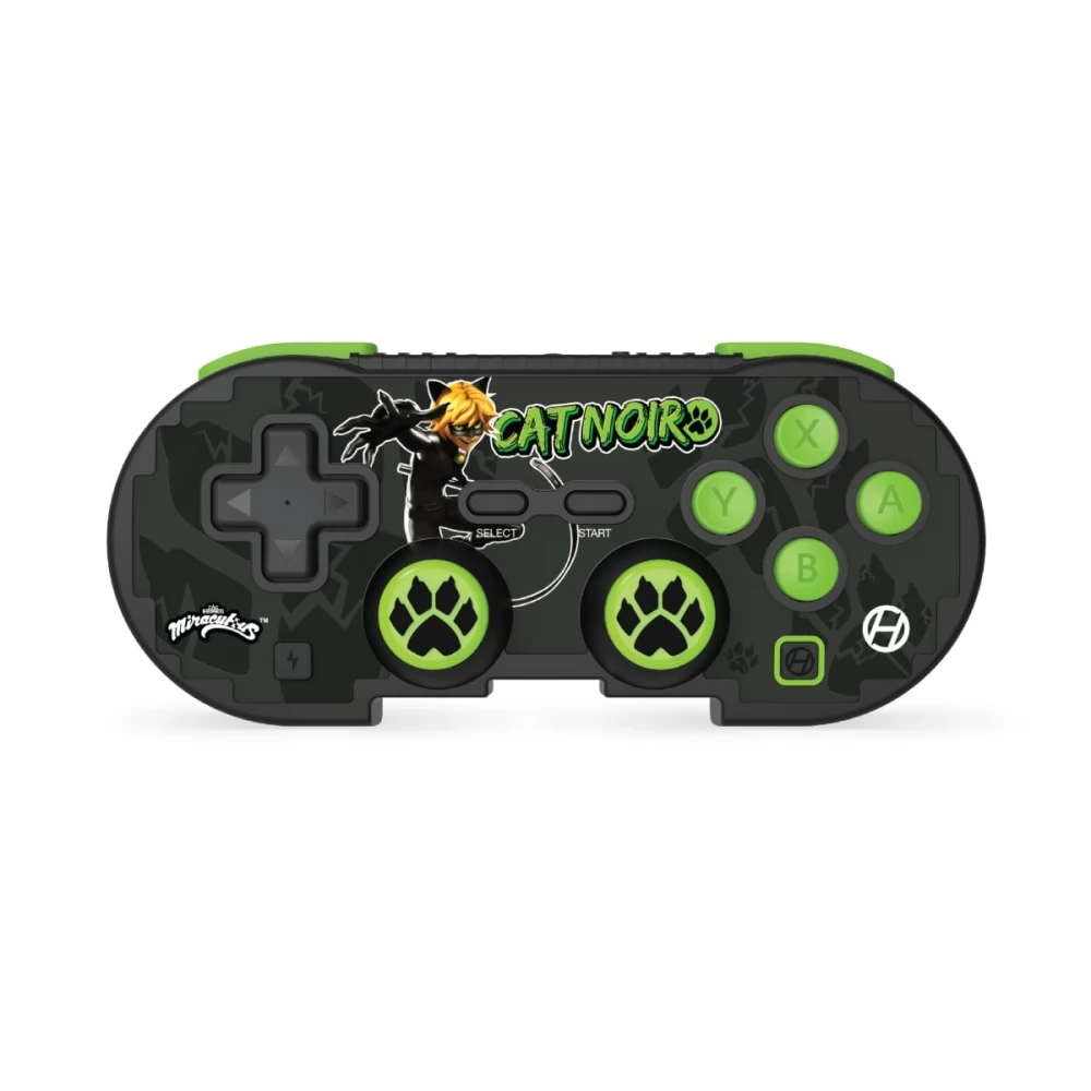 HYPERKIN Pixel Art Miraculous Wireless Controller Cat Noir SWITCH
