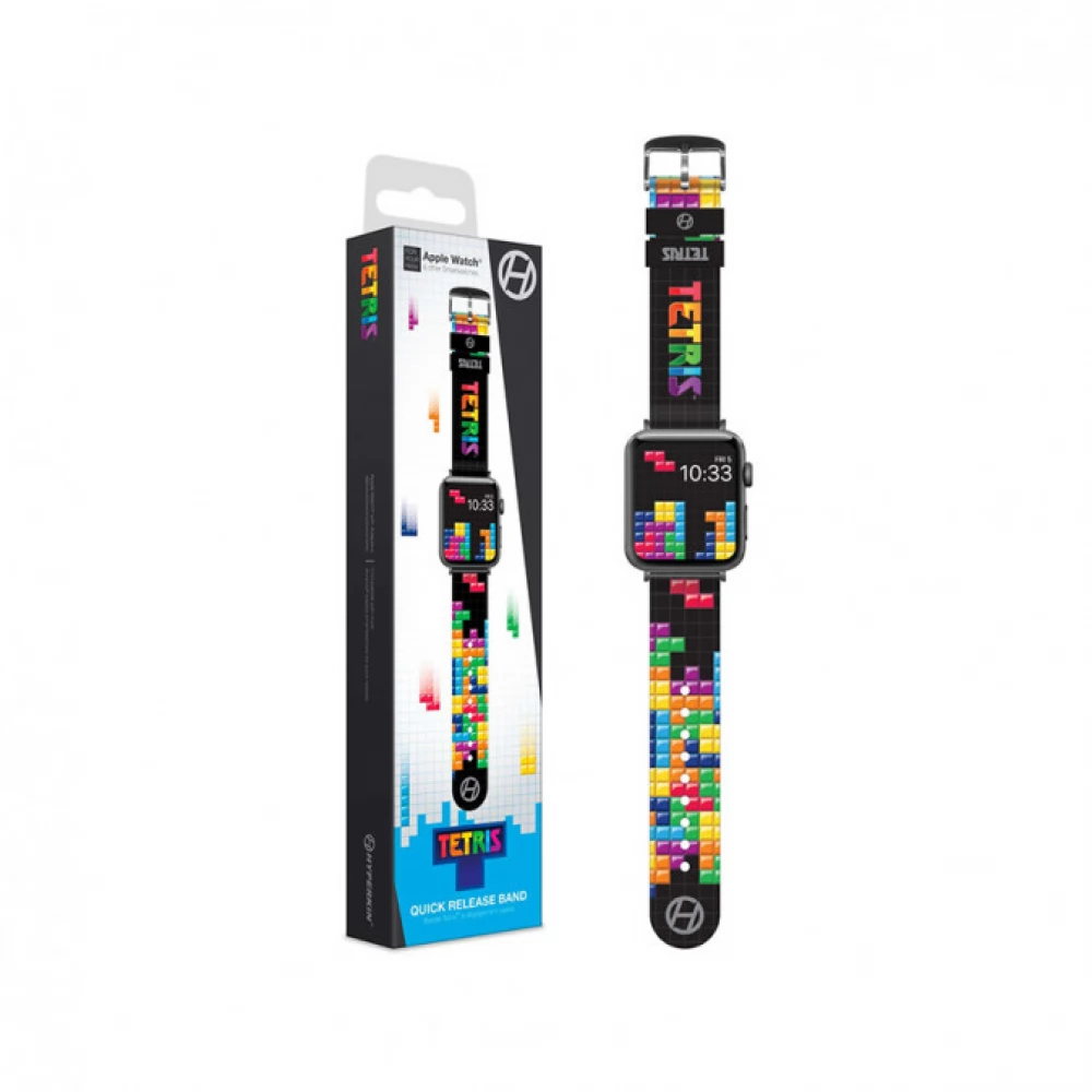HYPERKIN Tetris Tetrimino Stack 38/40/42/44mm Quick Release óraszíj
