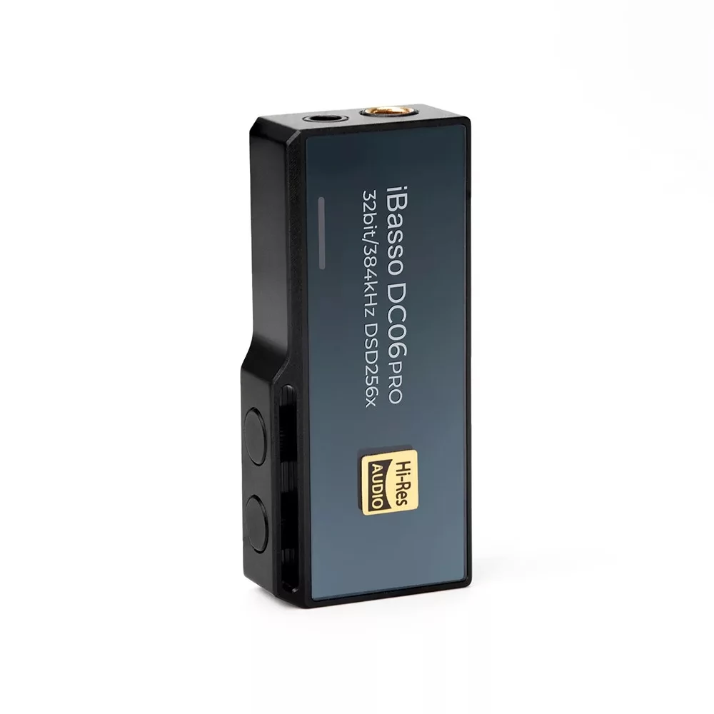 IBASSO DC06PRO Hordozható MQA DAC és fejhallgató erősítő 32bit